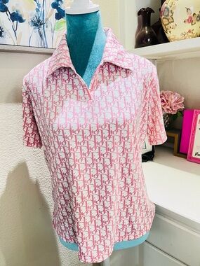 Vintage Dior Pink Monogram